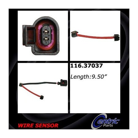 Centric Brake Pad Sensor Wires, Parts 116.37037